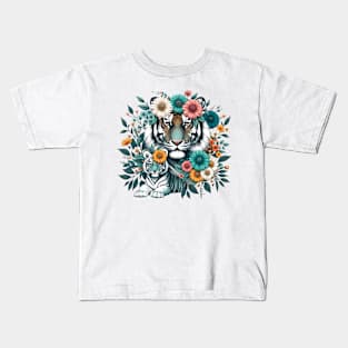 Floral Majesty Kids T-Shirt